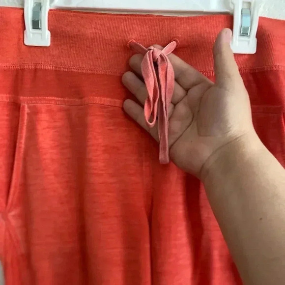 GreenTea Orange Crop Pants Lounge Set S - Picture 13 of 15